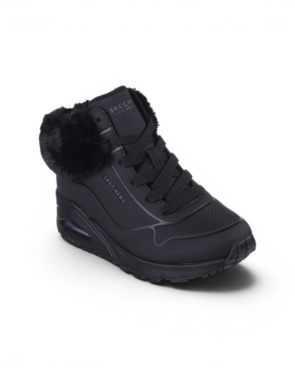 310539L-BBK UNO Fall Air dječje gležnjače crne – Skechers