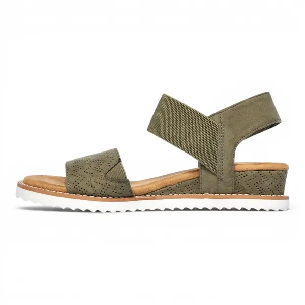 31440-OLV Desert Kiss ženske sandale maslinaste – Skechers