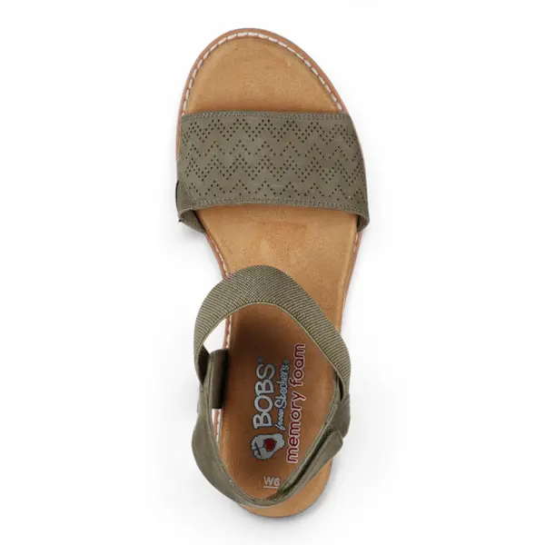 31440-OLV Desert Kiss ženske sandale maslinaste – Skechers