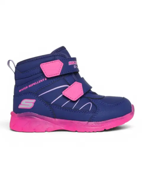 Illumi-Brights Polar Steppe dječje gležnjače tamnoplavo-multicolor – Skechers