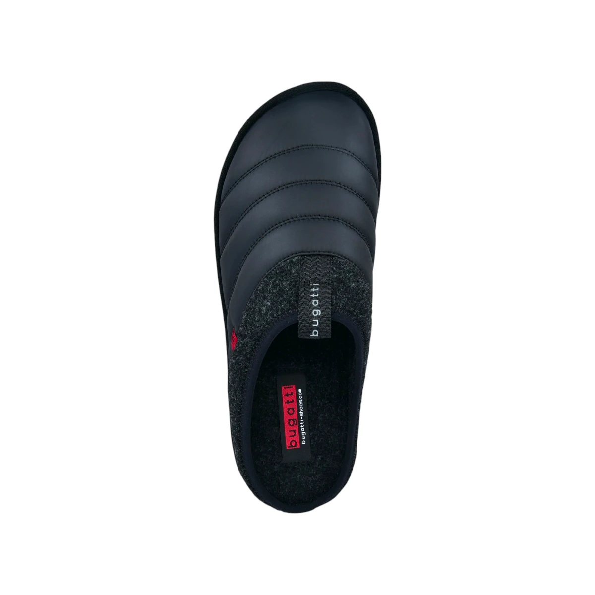 321-ANQ61-6900-1000 Bugatti muška papuča Black