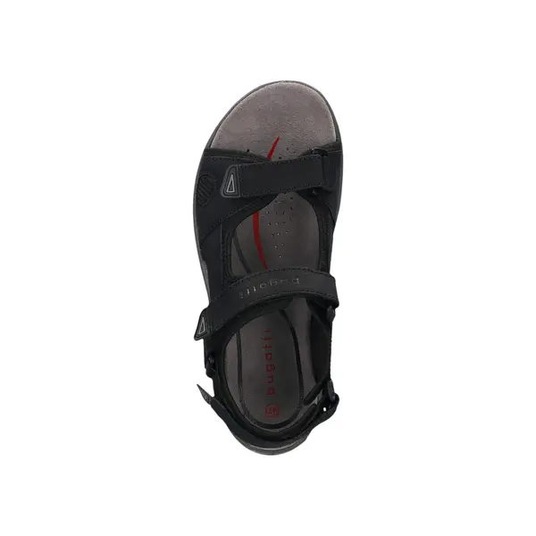 321-AS780-2569-1010 Bugatti muška sandala Black