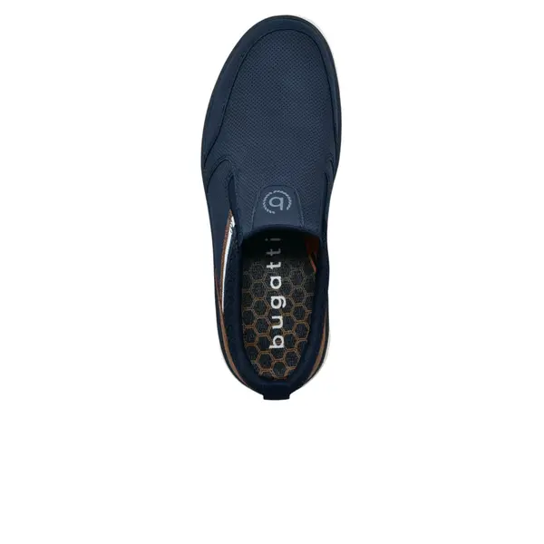 321-ASE62-5500-4100 Bugatti muška mokasina Dark Blue