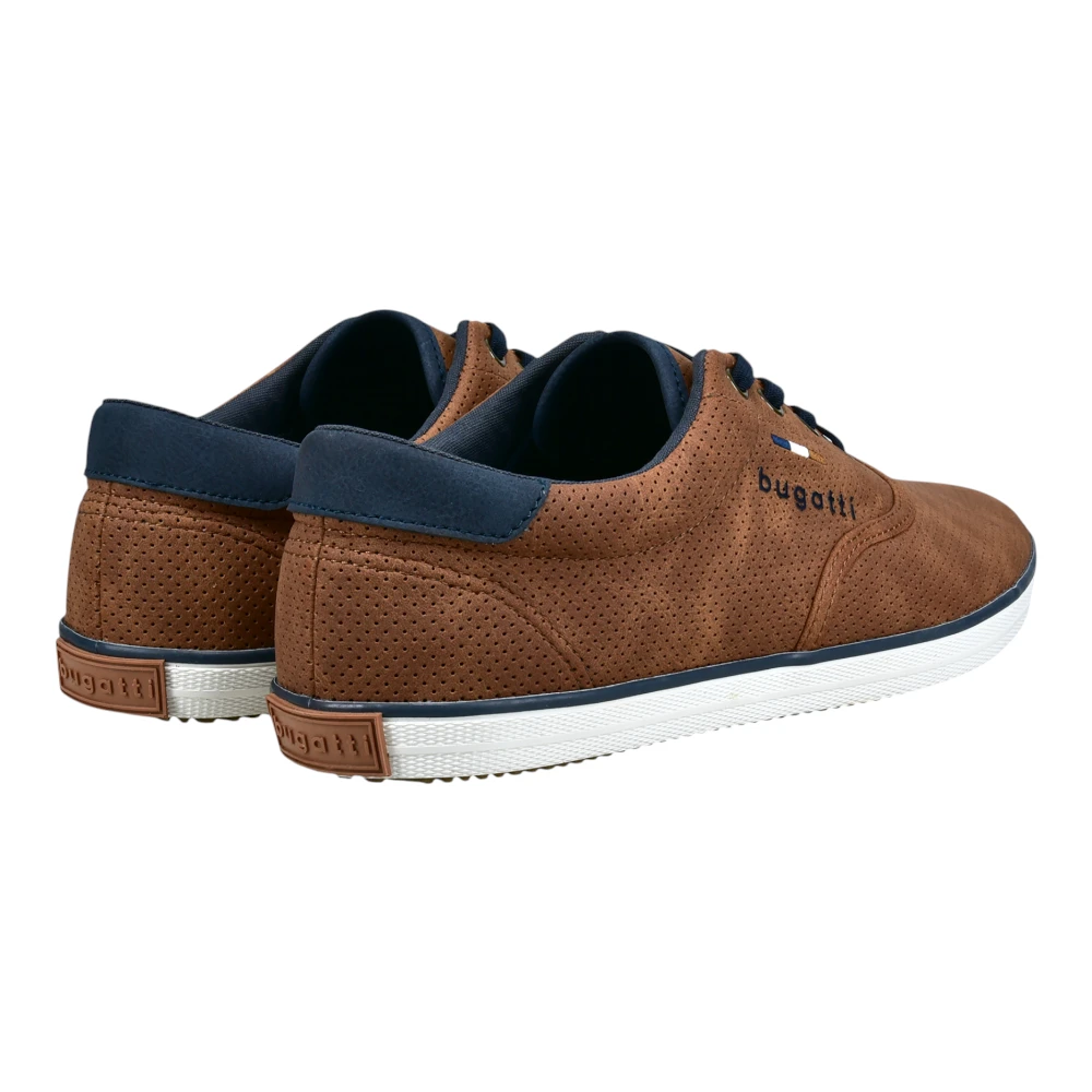321AFH015050-6341 Bugatti Tenisice Cognac Dark Blue