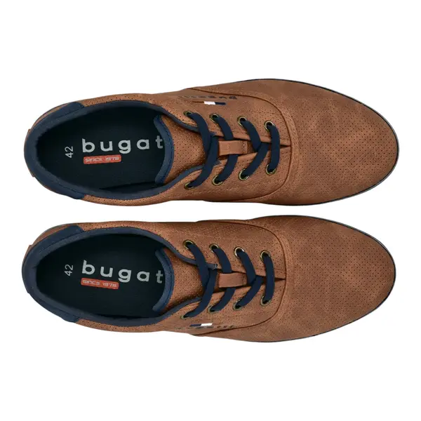 321AFH015050-6341 Bugatti Tenisice Cognac Dark Blue