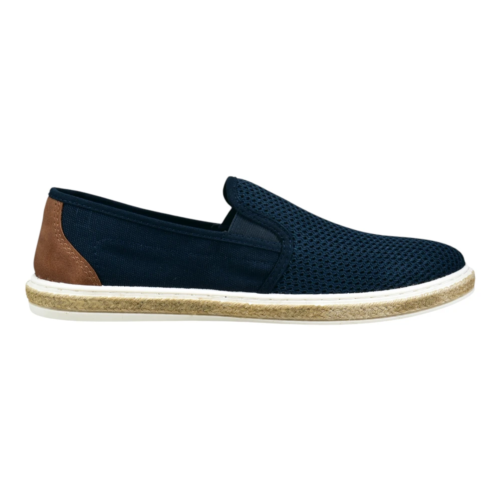 321ASP616969-4163 Bugatti mokasina dark blue/cognac