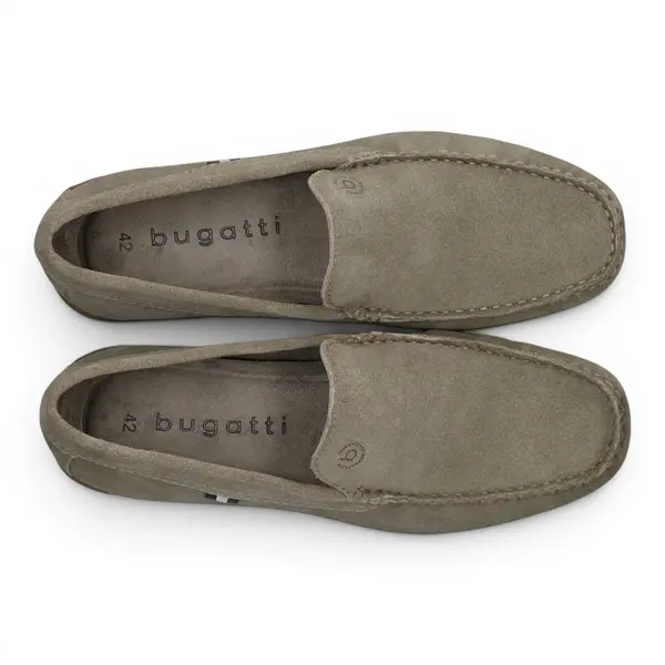 321AWF601400-7200 Bugatti mokasina light green