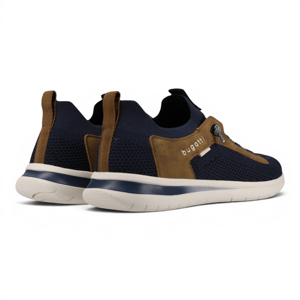 321AWO626950-4163 Bugatti Tenisice Dark Blue Cognac