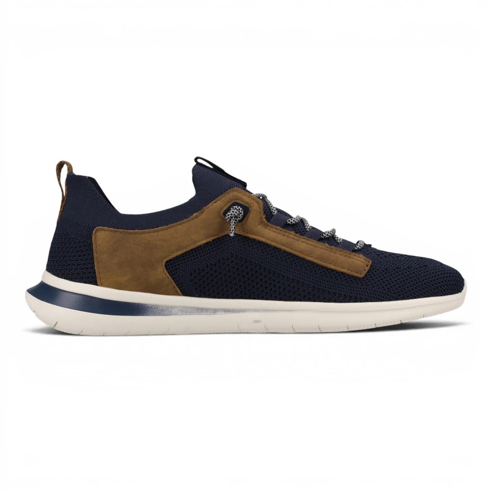 321AWO626950-4163 Bugatti Tenisice Dark Blue Cognac