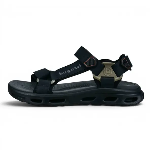 321AX0805000-1000 Bugatti sandala black