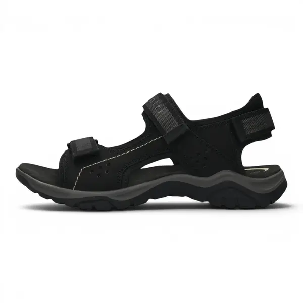 325AS7812569-1010 Bugatti sandala black/black