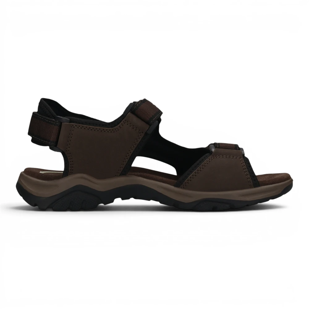 325AS7812569-6110 Bugatti sandala dark brown/black