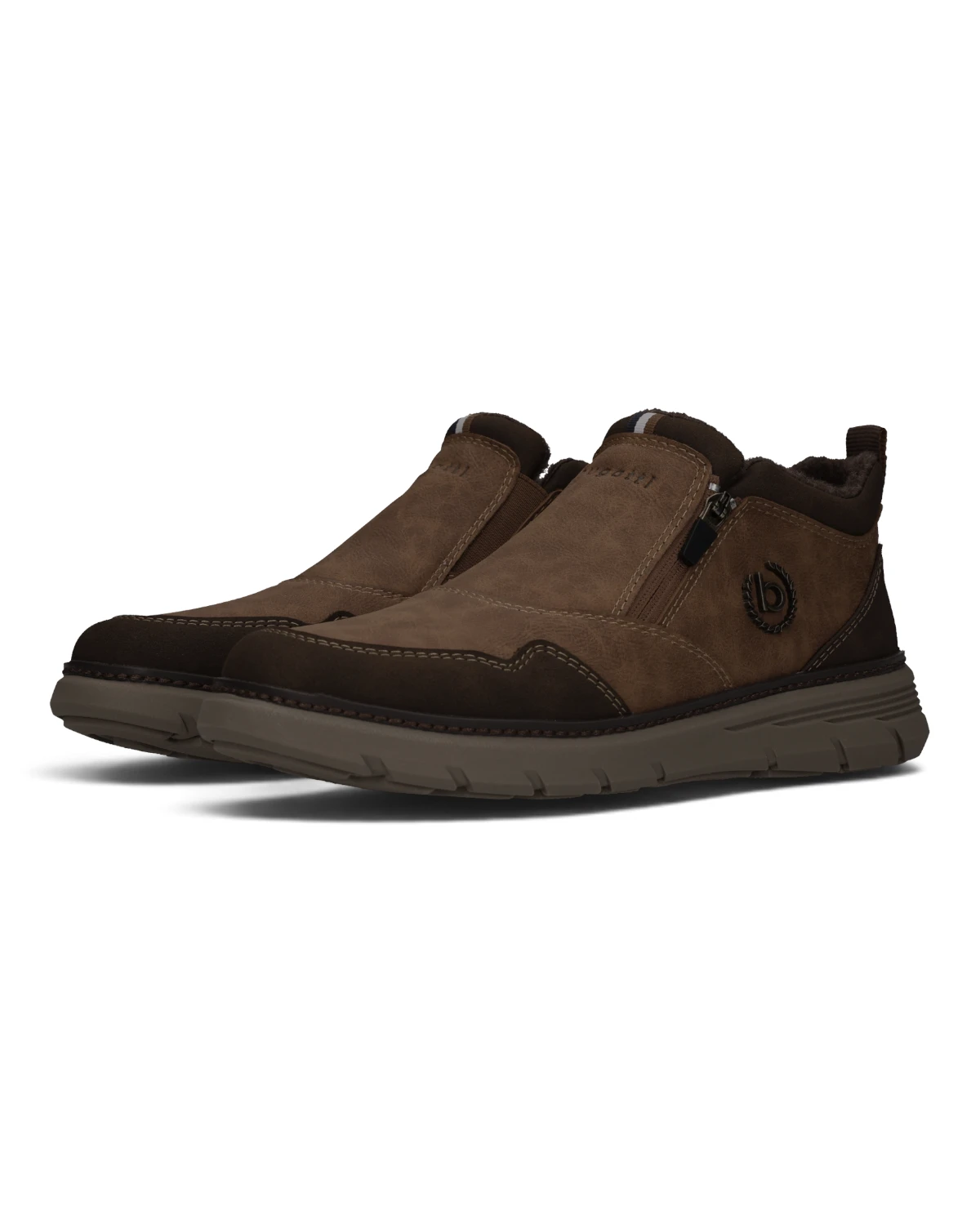 331AP0335059-6361 Bugatti muška mokasina slip in cognac/dark brown