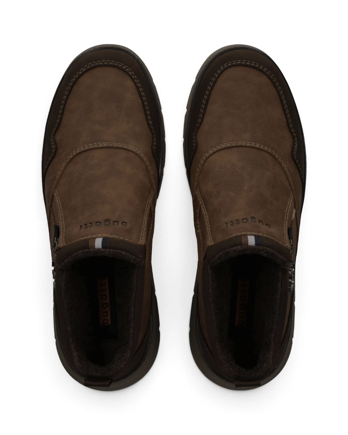 331AP0335059-6361 Bugatti muška mokasina slip in cognac/dark brown