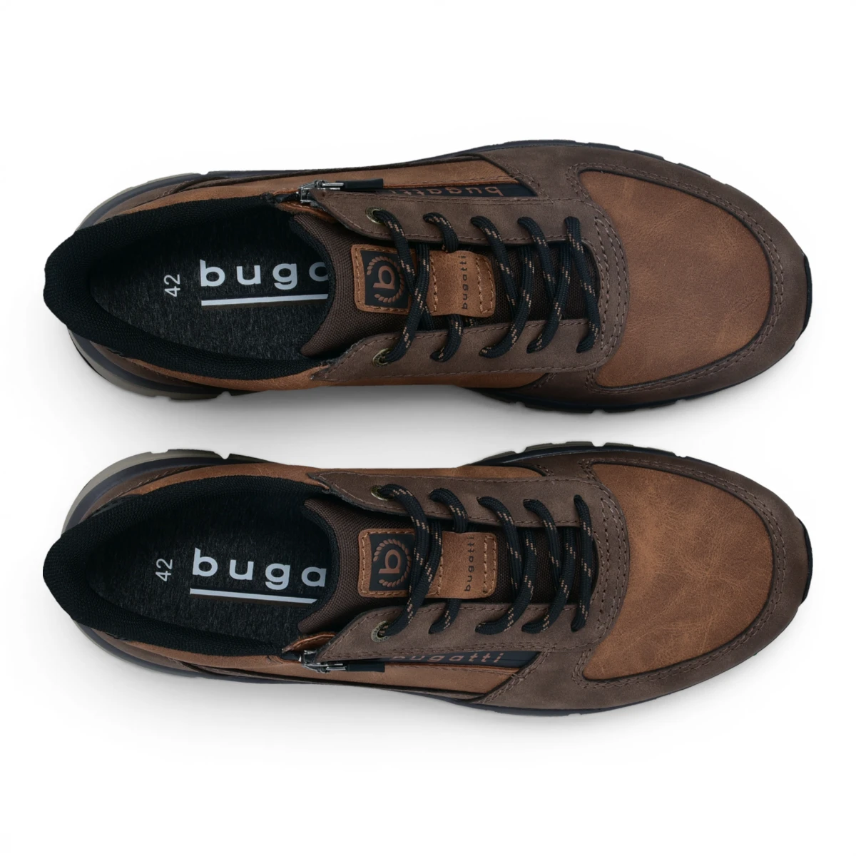332AOS065959-6063 Bugatti muška cipele brown/cognac