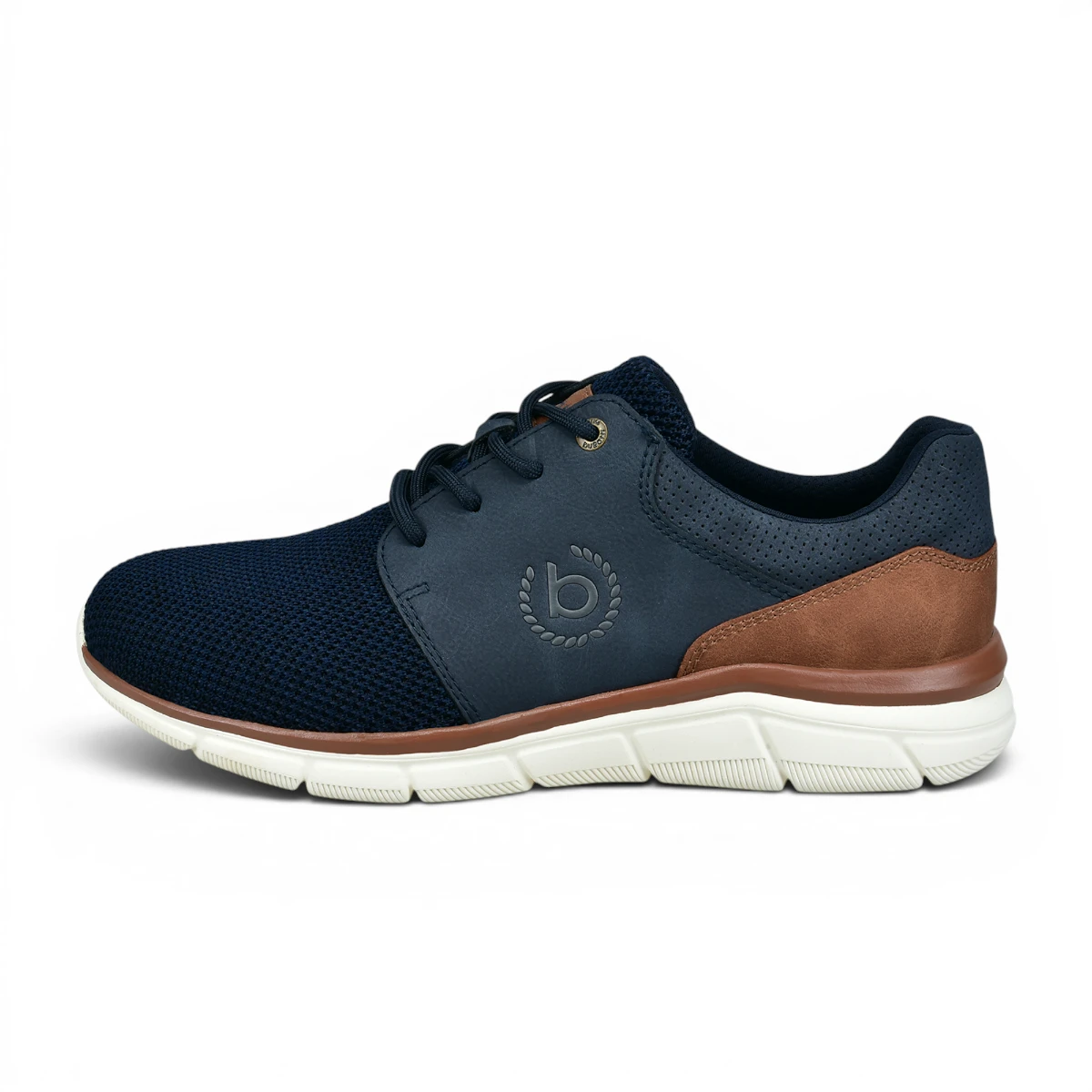 341-AFA01-6900-4100 Bugatti muška cipela Blue/Cognac
