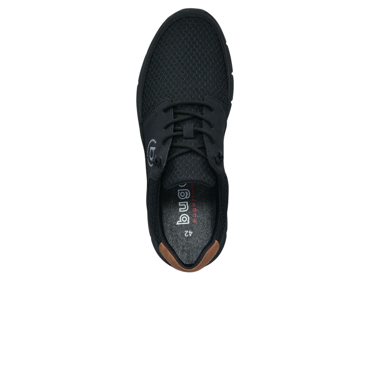 341-AFA09-5000-1000 Bugatti muška cipela Black/Cognac