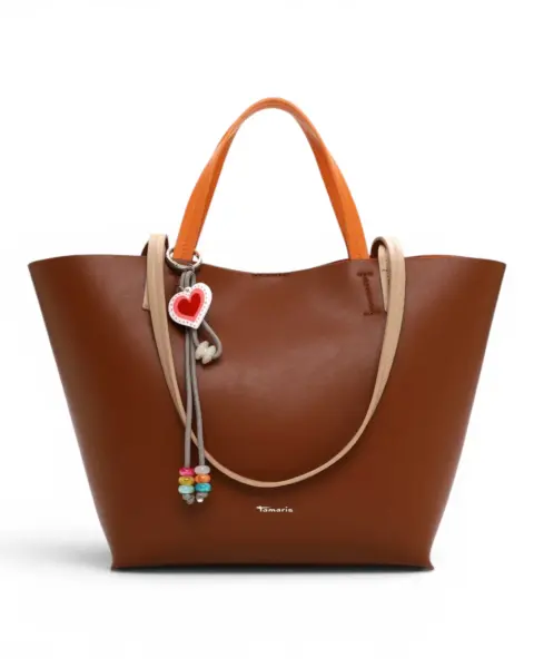 Ženska torba Tamaris Keshia Cognac – Bezvremena elegancija za svaki dan