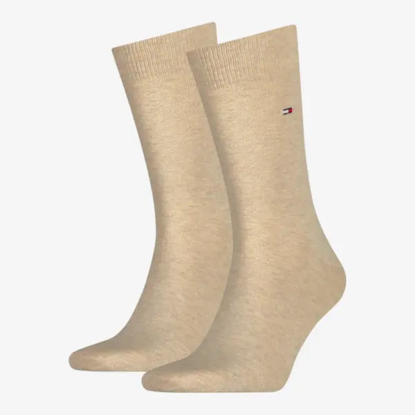 371111-369 Tommy Hilfiger muške čarape Men Classic Sock 2P light beige melange