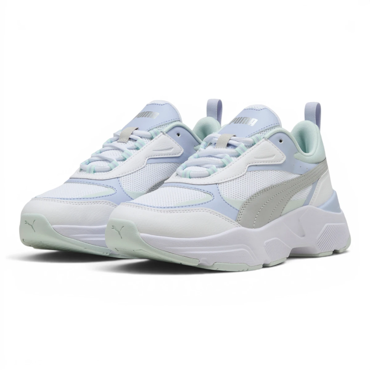 384647-24 Puma Cassia  White-Cool Light Gray-Cool Weather-Peaceful Blue