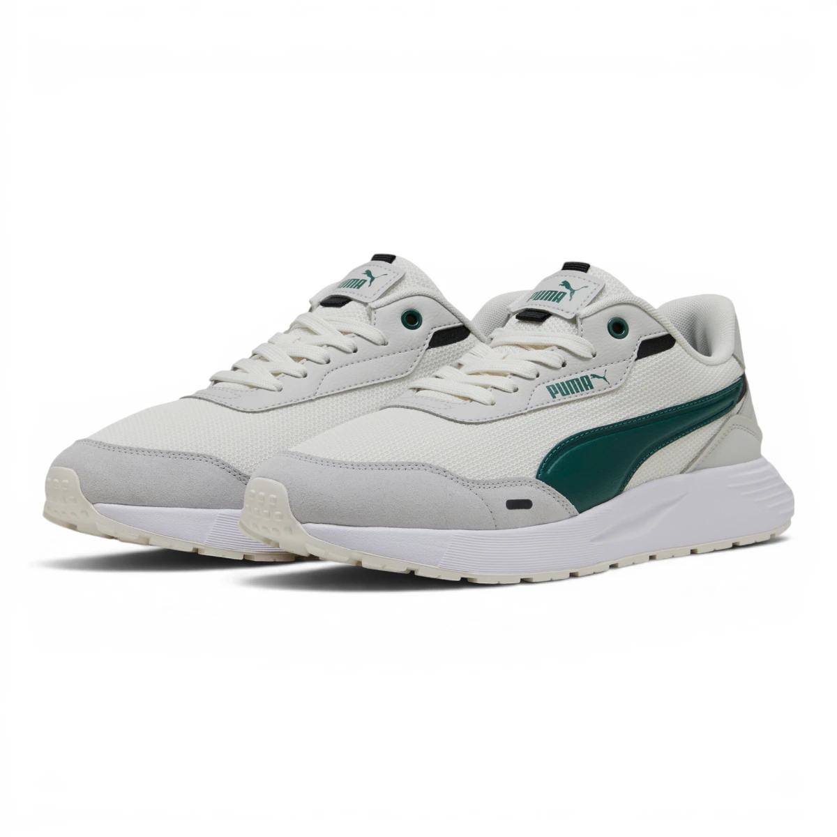 389236-26 Puma Runtamed Vapor Gray-Dark Myrtle-Glacial Gray- Black