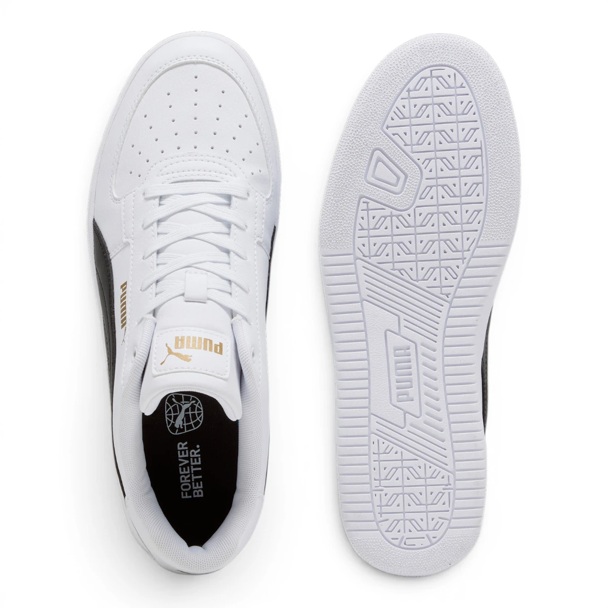 392290-03 Puma Caven 2.0 PUMA White-PUMA Black-Gol