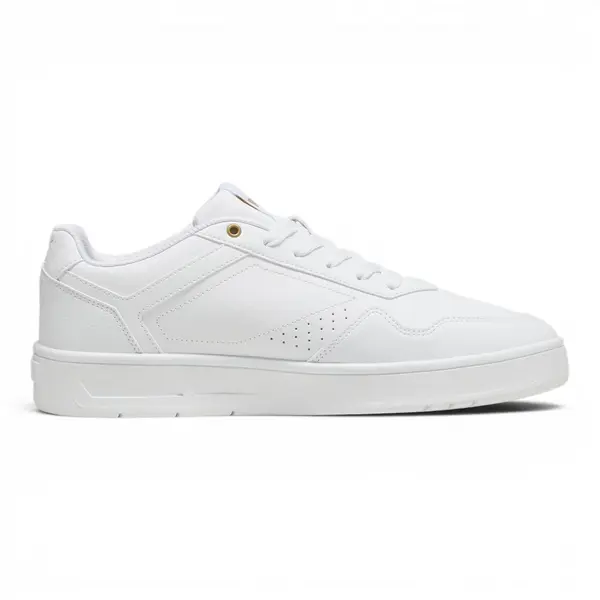 395018-01 PUMA Court Classic  White- Gold