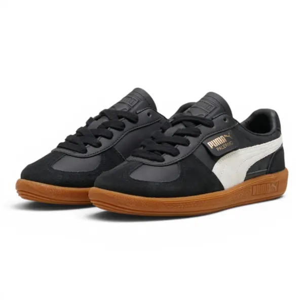Tenisice Puma Palermo Lth Jr – kultna retro klasika u crnoj boji