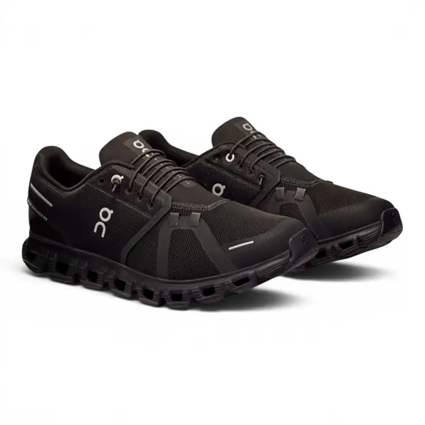 3MF10071043 Crne muške tenisice Cloud 6 Black & Black – On