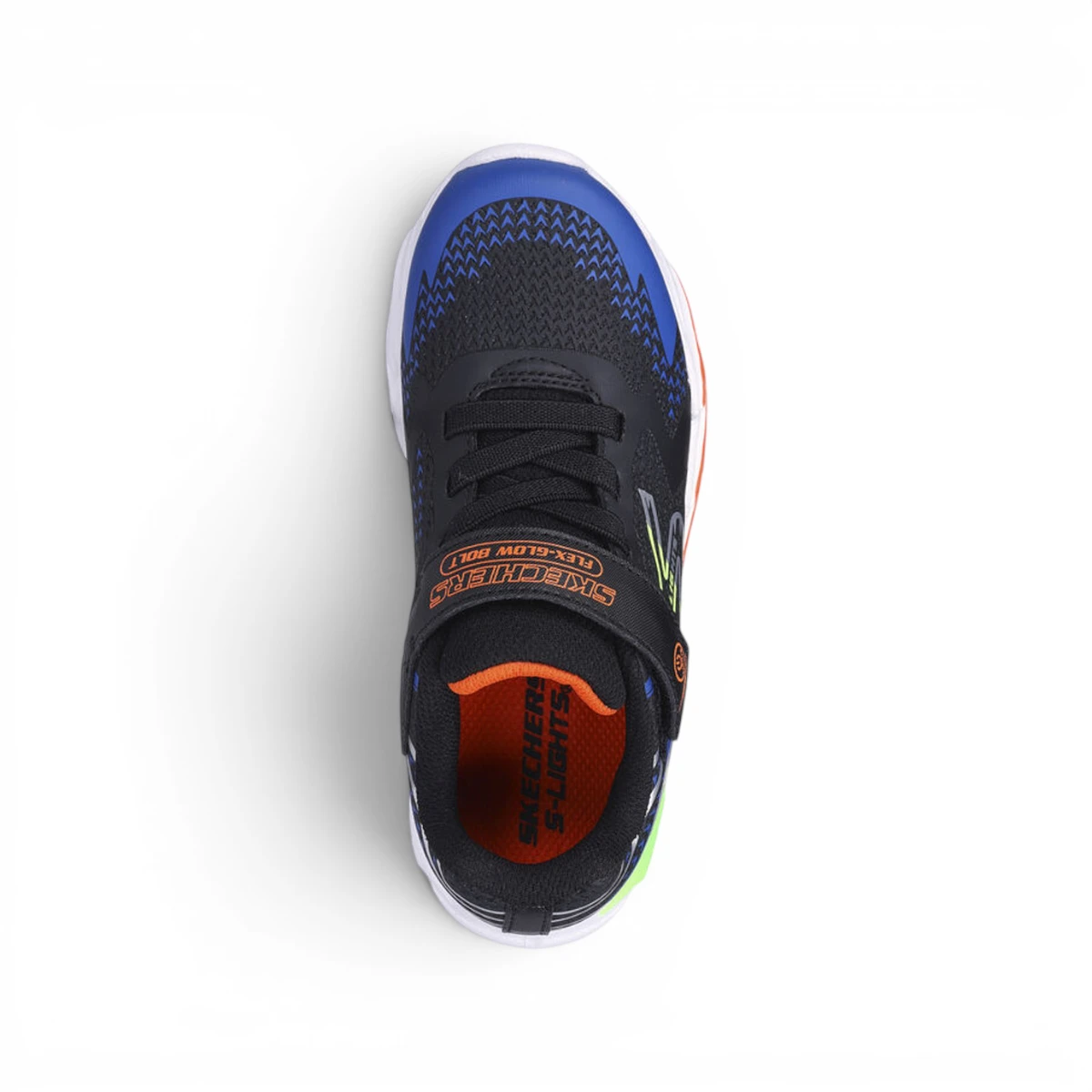 400138L-BKBL Flex-Glow Bolt dječje tenisice crno-plave – Skechers