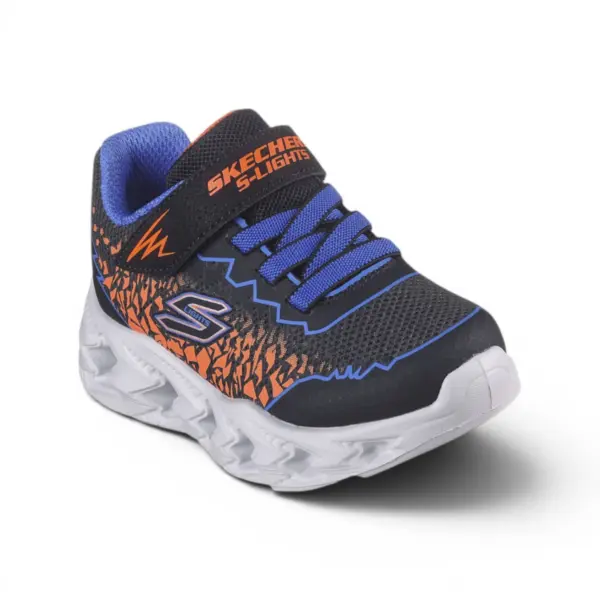 Vortex 2.0 Zorento dječje tenisice crno-narančaste – Skechers