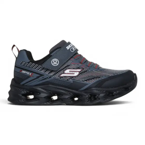 Vortex 2.0 Veltrox dječje tenisice crno-sive – Skechers