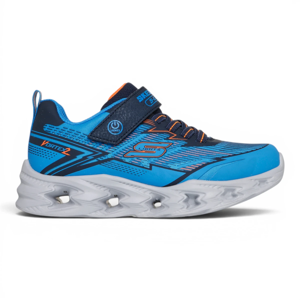 400605L-BLNV Vortex 2.0 Veltrox dječje tenisice plavo-tamnoplave – Skechers