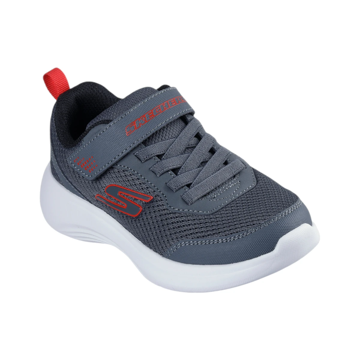 403615L-CHAR Selectors Reset dječje tenisice sive – Skechers