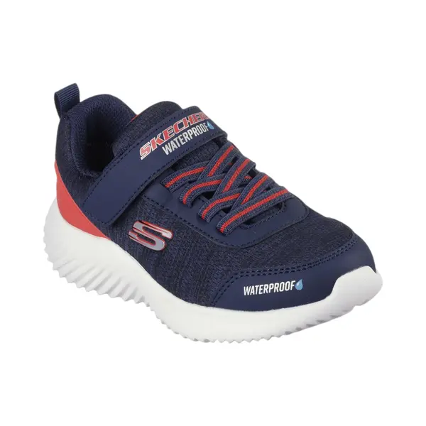 403739L-NVRD Bounder Dripper Drop dječje tenisice tamnoplavo-crvene – Skechers