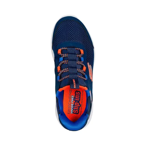 403822L-NVBL Bounder Brisk Burst dječje tenisice tamnoplavo-plave – Skechers