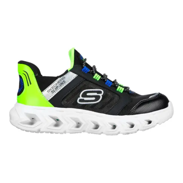 2.0 Brisk Bright dječje tenisice crno-plavo-lime – Skechers