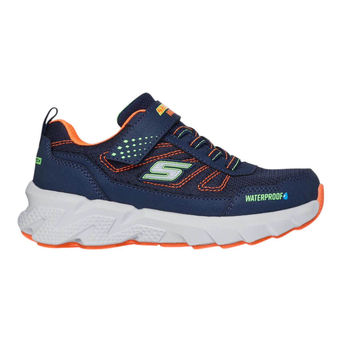 406334L-NVOR Tread Aquavek Elite Sport dječje tenisice tamnoplavo-narančaste – Skechers