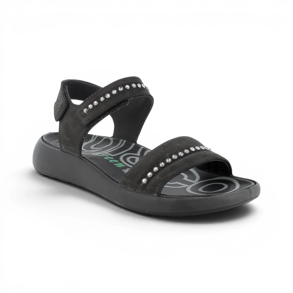 5679600 Crne ženske sandale s elegantnim izgledom – IGI & CO