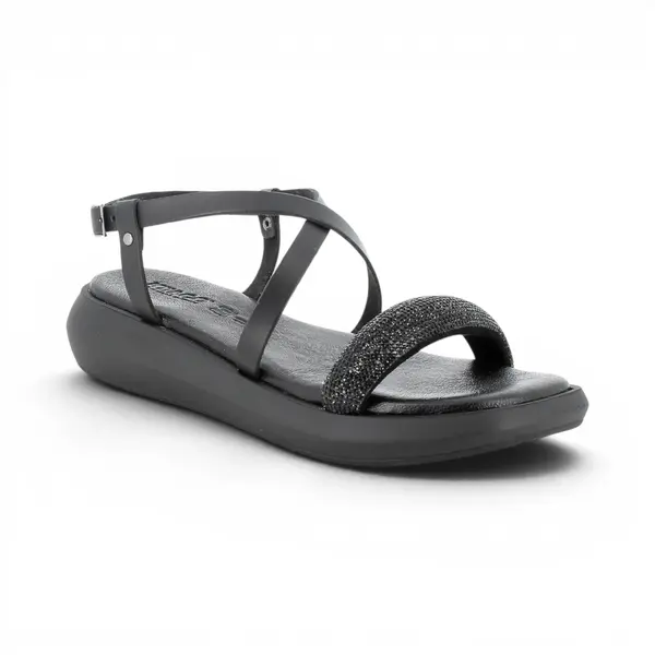 5684500 Crne sandale s remenčićima – IGI & CO