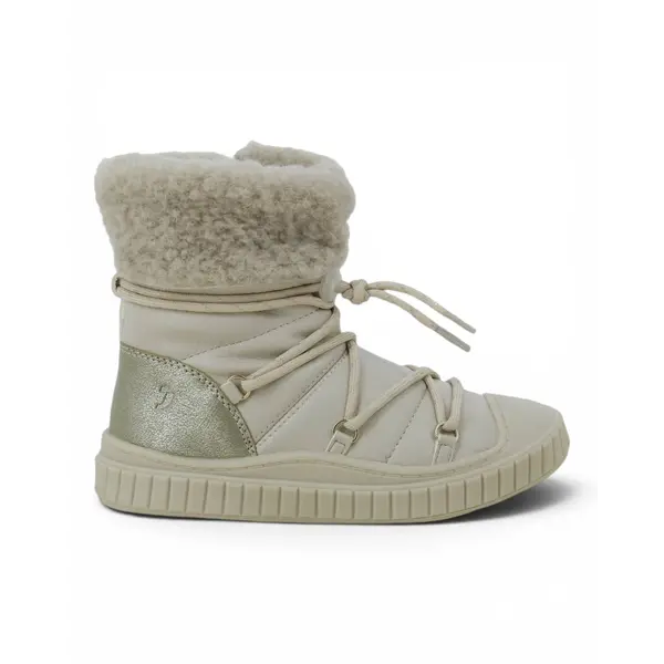 639328-BEIGE Bež dječje zimske čizme – Benefit