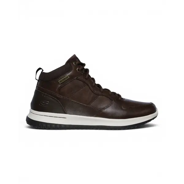 65801-CHOC Smeđe muške tenisice/gležnjače Delson Selecto – Skechers