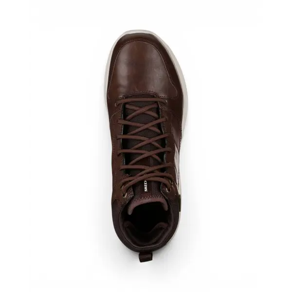 65801-CHOC Smeđe muške tenisice/gležnjače Delson Selecto – Skechers