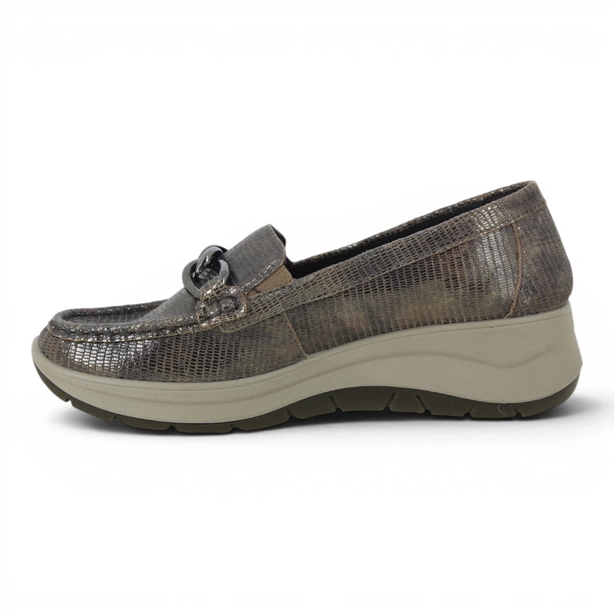 6653066 Taupe ženske mokasine – IGI & CO