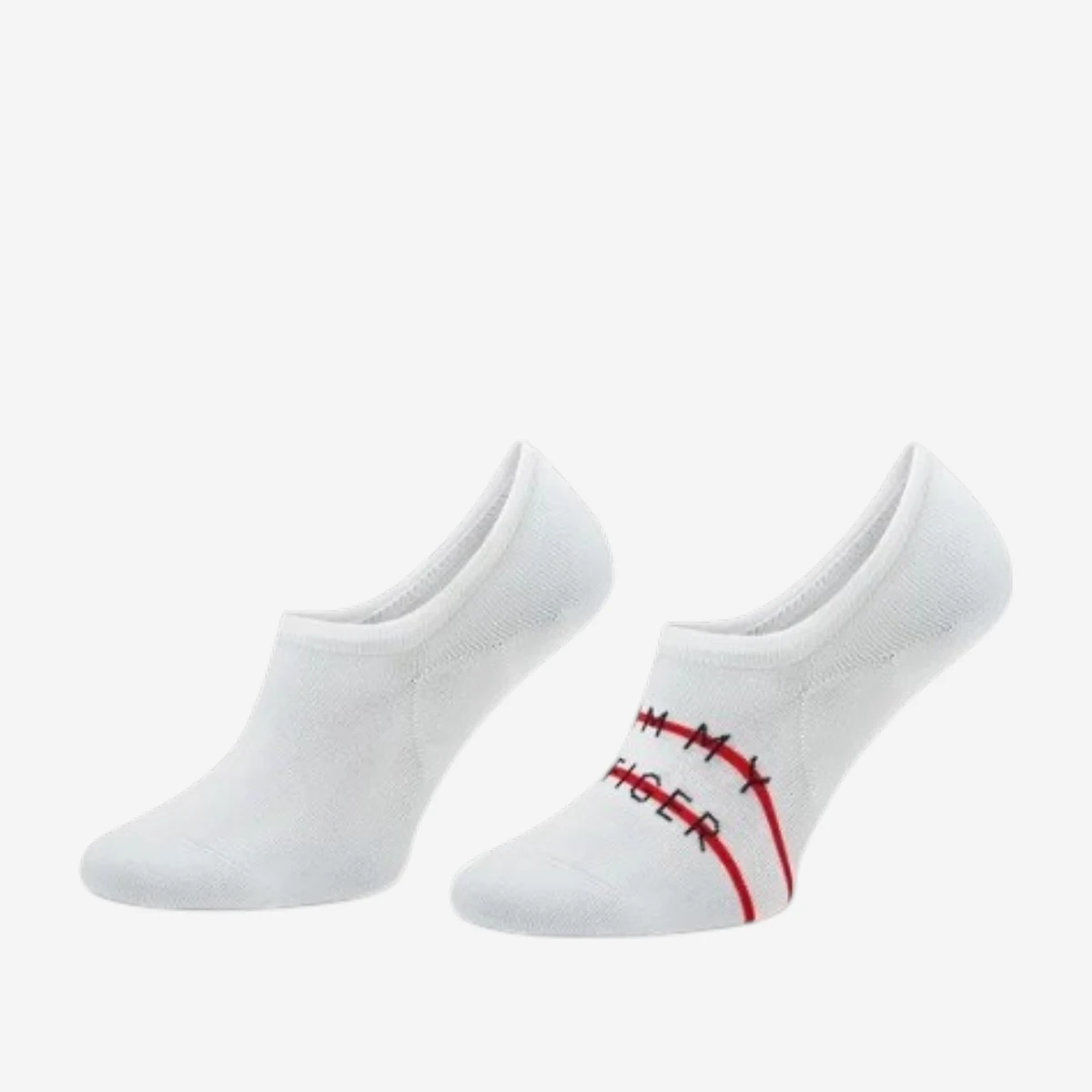 701222189-001 Tommy Hilfiger muške čarape Men Footie TH Stripe 2P white