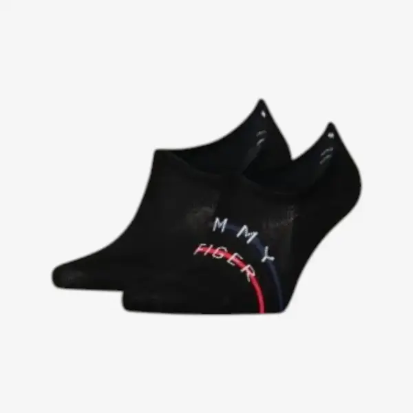 701222189-003 Tommy Hilfiger muške čarape Men Footie TH Stripe 2P black
