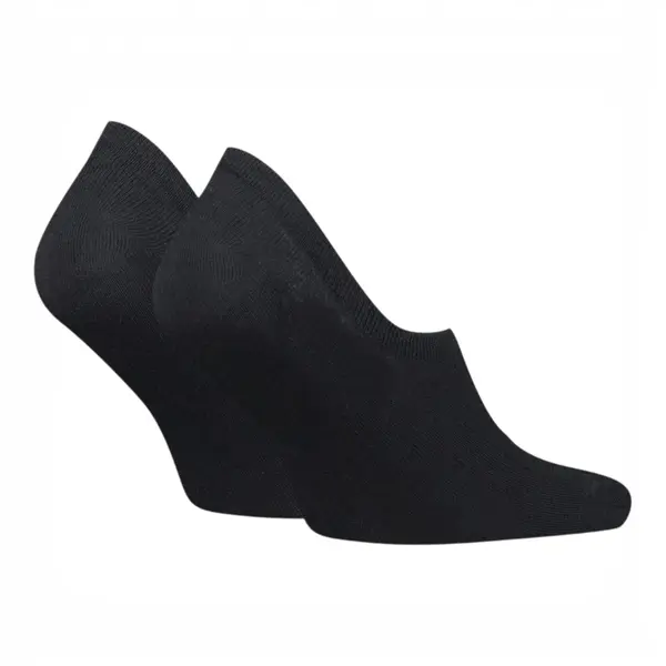 701231366-001-ONE SIZE Crne muške nevidljive čarape s uzorkom 2-pack – Calvin Klein