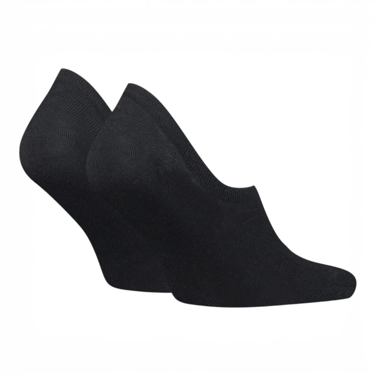 701231366-001-ONE SIZE Crne muške nevidljive čarape s uzorkom 2-pack – Calvin Klein