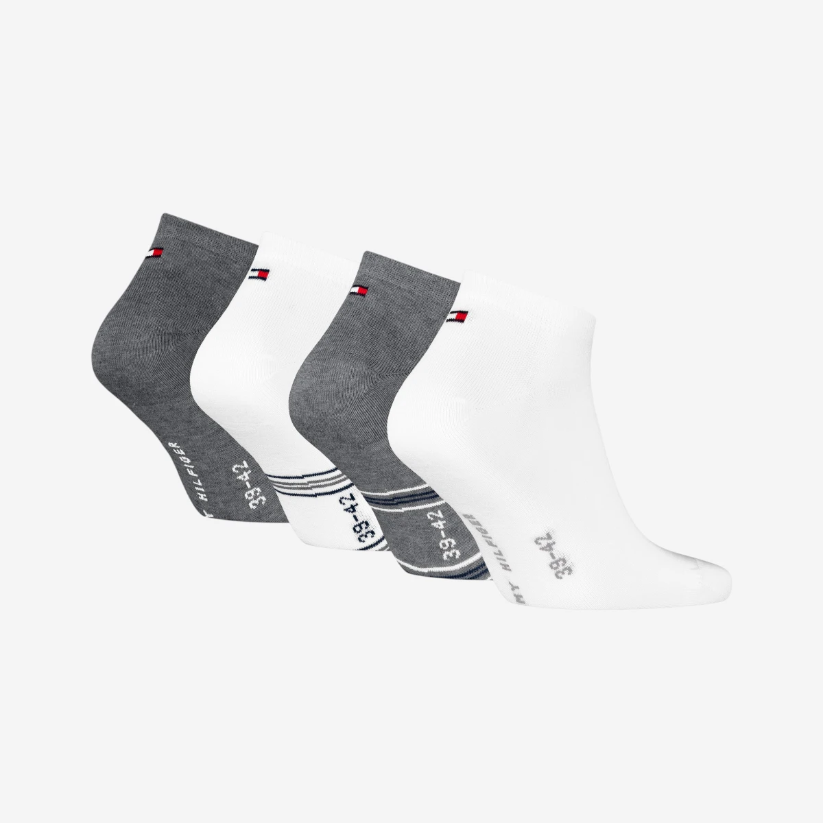 701232604-002 Tommy Hilfiger muške čarape Men Sneaker Giftbox white grey