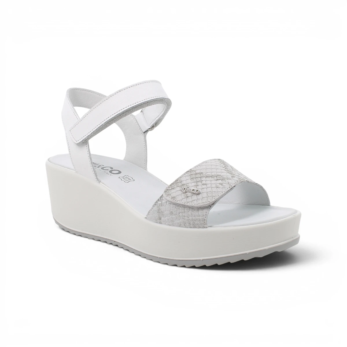 7665644 Bijele ženske sandale – IGI & CO
